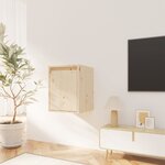 vidaXL Armoire murale 30x30x40 cm Bois de pin massif