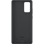 Coque en silicone noir note20