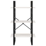 vidaXL Étagère de rangement Blanc 60x30x105 cm Bois de pin massif