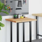 vidaXL Dessus de bureau fini à l'huile 100x60x4cm bois d'acacia massif