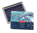 DERWENT - INKTENSE - boîte métal 24 crayons base encre aquarellables