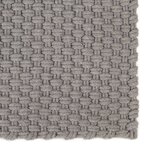 vidaXL Tapis rectangulaire Gris 120x180 cm Coton