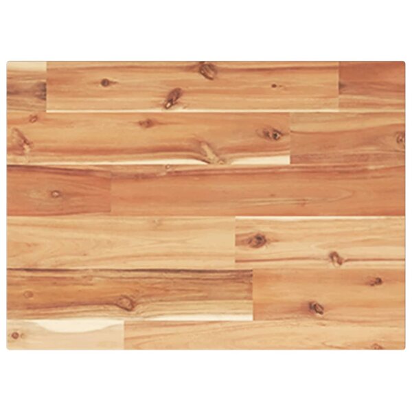 vidaXL Dessus de table rectangulaire 40x30x2 cm bois massif d'acacia