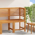 vidaXL Chaise de jardin Marron 50 x 50 x 91cm Bois d'acacia massif