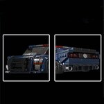 Mould King 27090 - Police-Shelby GT500 + Vitrine