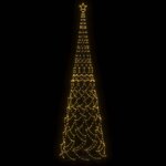 vidaXL Arbre de Noël cône 3000 LED Blanc chaud 230x800 cm
