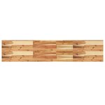 vidaXL Étagères flottantes 4 Pièces 140x30x4 cm acacia massif à l'huile