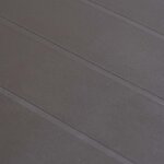 vidaXL Table de jardin Marron 220x90x72 cm Plastique Aspect de rotin