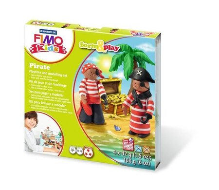 Kit Pâte Fimo Kids Pirate 8034.13 - Fimo