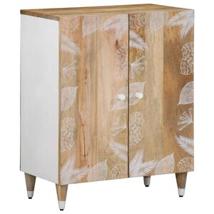 vidaXL Buffet 60x33 5x75 cm bois de manguier massif