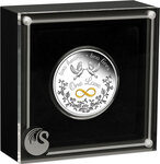 Pièce de monnaie en Argent 1 Dollar g 31.1 (1 oz) Millésime 2023 ONE LOVE