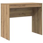 vidaXL Bureau chêne artisanal 90 x 40 x 76 cm Bois d'ingénierie