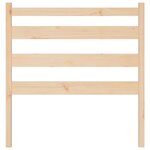 vidaXL Tête de lit 106x4x100 cm Bois massif de pin