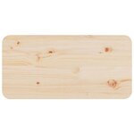 vidaXL Table basse Naturel 80 x 39 5 x 33 5 cm Bois massif en pin