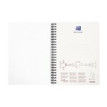 Cahier à spirale My Rec'Up A5 petits carreaux coloris aléatoires OXFORD