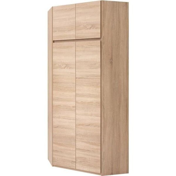 ACADEMICA Armoire d'angle - chêne sonoma - Chambre - 80 5 cm