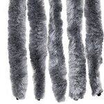 vidaXL Moustiquaire argenté 118x220 cm chenille