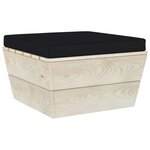 Vidaxl salon de jardin palette 8 pièces avec coussins épicéa imprégné