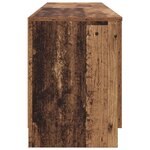 vidaXL Armoire de lit 2 Pièces Bois ancien 66 x 35 x 48 cm