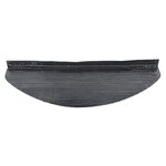 vidaXL Tapis d'escalier autocollants 15 Pièces 56x17x3 cm Noir
