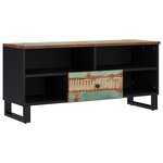 vidaXL Meuble TV 100x33x46 cm bois de récupération et d'ingénierie