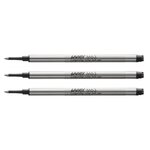 Recharge pour Stylo Roller M63 Pointe Moyenne Noir x 3 LAMY