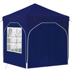 vidaXL Tente de fête pop-up 192 x 192 x 245 cm Bleu