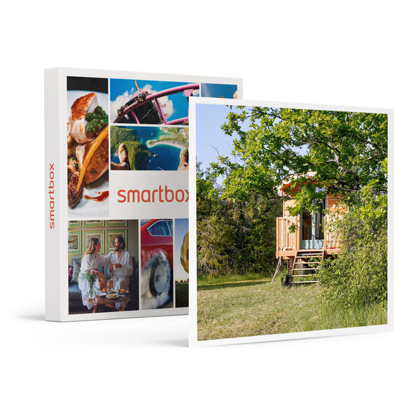 SMARTBOX - Coffret Cadeau Séjour insolite en famille : 5 jours en roulotte près de Cahors -  Séjour