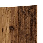 vidaXL Tête de lit vieux bois 160x1 5x80 cm bois d'ingénierie