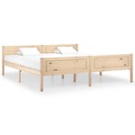 vidaXL Cadre de lit sans matelas bois massif de pin 180x200 cm