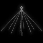 vidaXL Lumières d'arbre de Noël Intérieur/Extérieur 400 LED 2 5 m