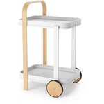 Desserte en acier 2 plateaux  bellwood