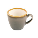 Tasse espresso grise - 85 ml - boite de 6 -  - porcelaine x56mm