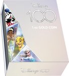 Pièce de monnaie en Or 50 Dollars g 31.1 (1 oz) Millésime 2023 Disney 100 Magical Years MICKEY MOUSE