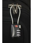 Serrurerie de Picardie - Cadenas à code TSA  bagage  30mm  à câble acier 125mm  3 chiffres