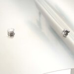 vidaXL Capot de cheminée Acier inoxydable Argenté