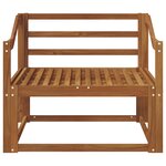 vidaXL Sofa de milieu extérieur Naturel