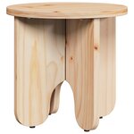 vidaXL Table basse 2 Pièces Naturel 39 5 x 39 5 x 30 cm