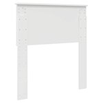 vidaXL Tête de lit Blanc Brillant 80 cm Bois d'ingénierie
