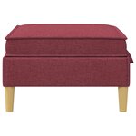 vidaXL Sofa avec rangement Tissu