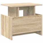 vidaXL Meuble TV Chêne Sonoma 50 x 35 x 45 cm Bois d'ingénierie