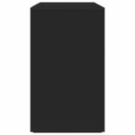 vidaXL Buffet Noir 135 x 41 x 69 cm Bois d'ingénierie