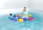 71438 Junior aqua  and  tinti : manege pieuvre