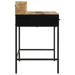 vidaXL Table console Marron 100 x 55 x 75 cm Bois de manguier massif