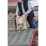 Bestway matelas gonflable camping pavillo - 2 places roll & relax - 203 x 152 x 22 cm - avec sac de gonflage