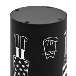 vidaXL Porte-parapluie Femmes Acier Noir