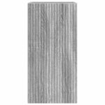 vidaXL Meuble TV mural Gris Sonoma 30 x 31 x 60 cm Bois d'ingénierie