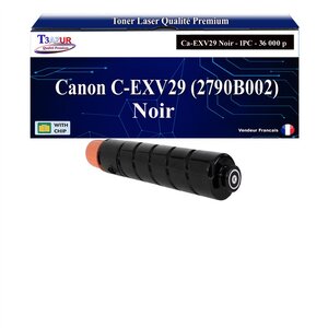 T3AZUR -Toner compatible avec Canon C-EXV29 (2790B002) pour Canon C5235 C5235A C5240 C5030i C5035 C5040 - Noir