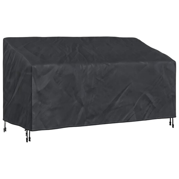 vidaXL Housse de banc de jardin 175 x 85 x 65 / 94 cm Tissu Oxford 600D