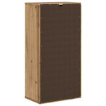 vidaXL Armoire latérale ODDA 40x24x79 cm bois massif pin